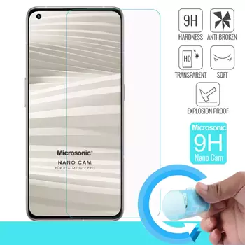 Microsonic Realme GT 2 Pro 5G Nano Glass Cam Ekran Koruyucu