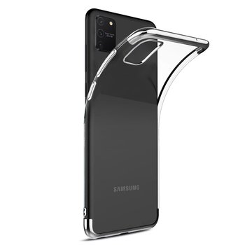 Microsonic Samsung Galaxy S10 Lite Kılıf Skyfall Transparent Clear Gümüş