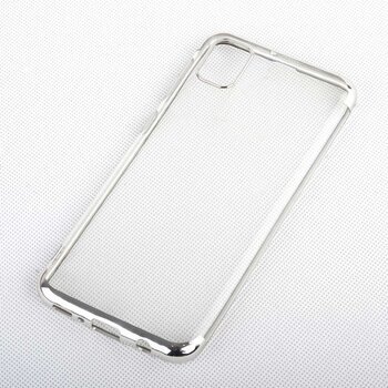 Microsonic Samsung Galaxy S10 Lite Kılıf Skyfall Transparent Clear Gümüş