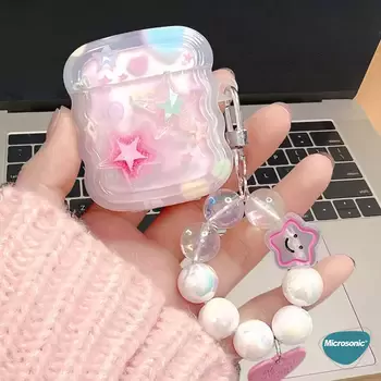 Microsonic AirPods 3. Nesil Kılıf Figure Series ShiningStar Pembe