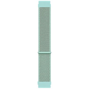 Microsonic Huawei Watch GT Elegant Hasırlı Kordon Woven Sport Loop Mint Yeşili