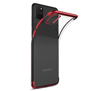 Microsonic Samsung Galaxy S10 Lite Kılıf Skyfall Transparent Clear Kırmızı