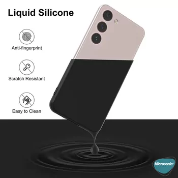 Microsonic Matte Silicone Samsung Galaxy S23 FE Kılıf Kırmızı