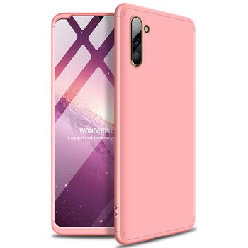 Microsonic Samsung Galaxy Note 10 Kılıf Double Dip 360 Protective AYS Rose Gold