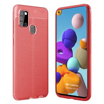 CaseUp Samsung Galaxy A21s Kılıf Niss Silikon Kırmızı