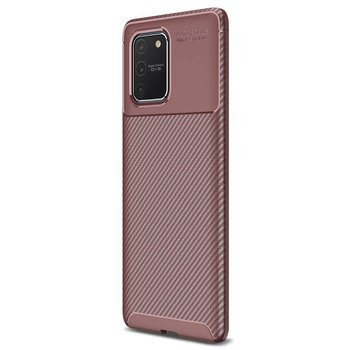 Microsonic Samsung Galaxy S10 Lite Kılıf Legion Series Kahverengi