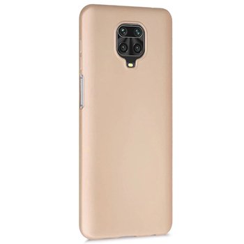 Microsonic Xiaomi Redmi Note 9 Pro Kılıf Matte Silicone Gold