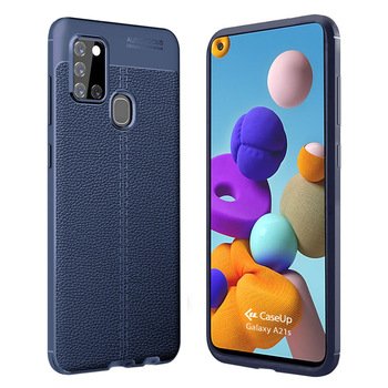 CaseUp Samsung Galaxy A21s Kılıf Niss Silikon Lacivert