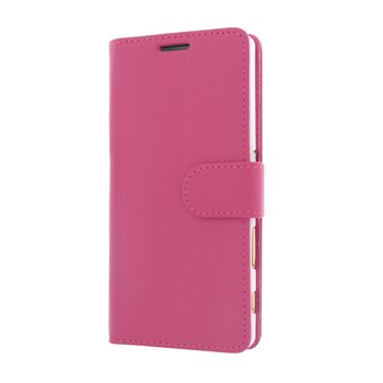 CaseUp Sony Xperia Z5 Cüzdanlı Suni Deri Kılıf Pembe