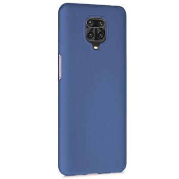 Microsonic Xiaomi Redmi Note 9 Pro Kılıf Matte Silicone Lacivert