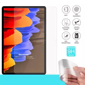 Microsonic Samsung Galaxy Tab S10 Plus X820 Matte Nano Glass Cam Ekran Koruyucu