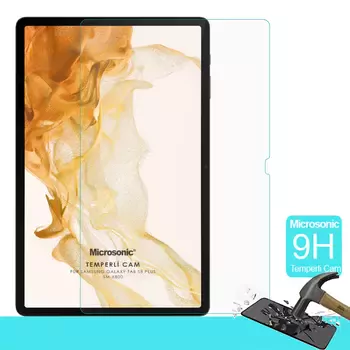 Microsonic Samsung Galaxy Tab S10 Plus X820 Tempered Glass Cam Ekran Koruyucu