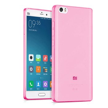 Microsonic Xiaomi Mi5 Prime Kılıf Transparent Soft Pembe