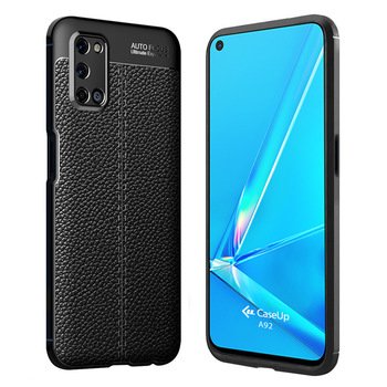 CaseUp Oppo A92 Kılıf Niss Silikon Siyah