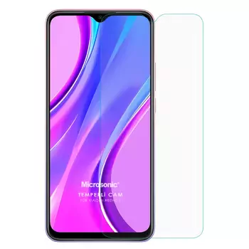 Microsonic Xiaomi Redmi 9 Tempered Glass Screen Protector