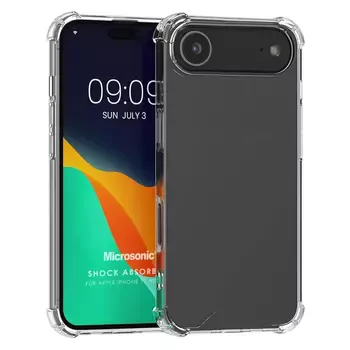Microsonic Apple iPhone 17 Air Kılıf Shock Absorbing Şeffaf