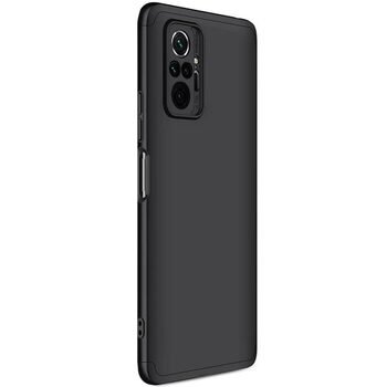 Microsonic Xiaomi Redmi Note 10 Pro Kılıf Double Dip 360 Protective AYS Siyah