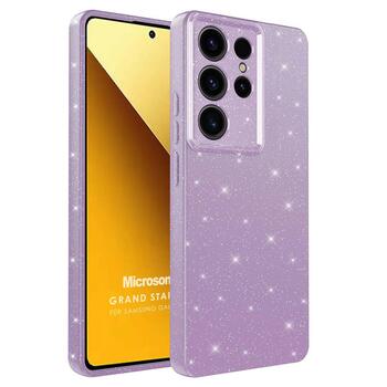 Microsonic Samsung Galaxy S25 Ultra Kılıf Grand Stardust Lila