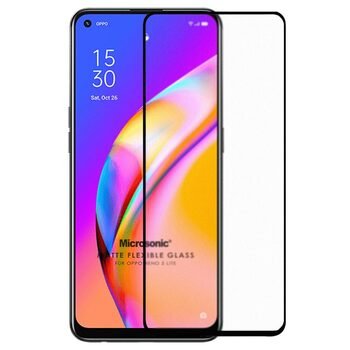 Microsonic Oppo Reno 5 Lite Matte Flexible Ekran Koruyucu Siyah