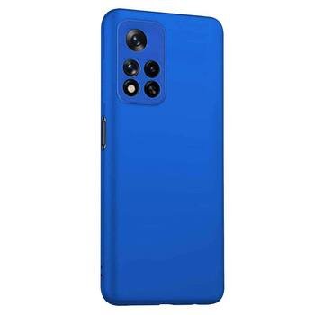 Microsonic Xiaomi Redmi Note 11 Pro Kılıf Matte Silicone Mavi