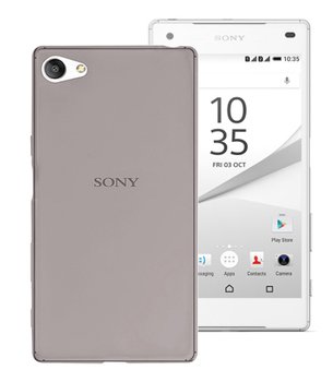 Microsonic Sony Xperia Z5 Compact Kılıf Transparent Soft Siyah