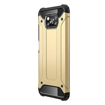 Microsonic Xiaomi Poco X3 NFC Kılıf Rugged Armor Gold