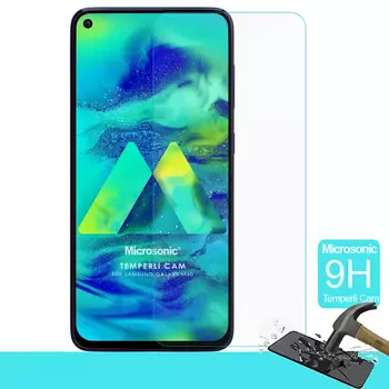 Microsonic Samsung Galaxy M40 Tempered Glass Screen Protector