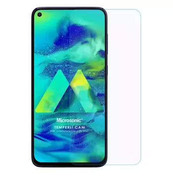 Microsonic Samsung Galaxy M40 Tempered Glass Screen Protector