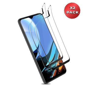 Microsonic Xiaomi Redmi 9 Crystal Seramik Nano Ekran Koruyucu Siyah (2 Adet)