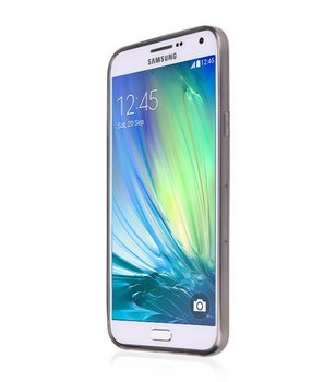 CaseUp Samsung Galaxy A3 Kılıf Transparent Soft Siyah