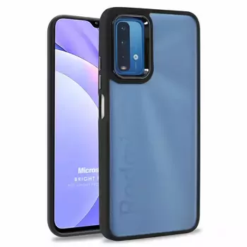 Microsonic Xiaomi Redmi Note 9 4G Kılıf Bright Planet Siyah