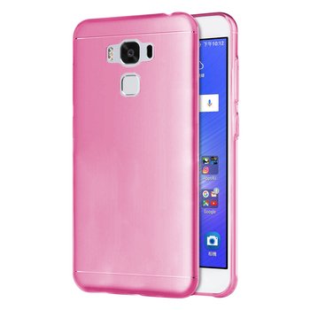 Microsonic Asus Zenfone 3 Max ZC553KL Kılıf Transparent Soft Pembe