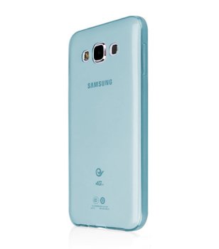 CaseUp Samsung Galaxy A3 Kılıf Transparent Soft Mavi