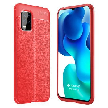 CaseUp Xiaomi Mi 10 Lite Kılıf Niss Silikon Kırmızı