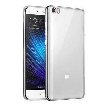 Microsonic Xiaomi Mi5 Prime Kılıf Skyfall Transparent Clear Gümüş