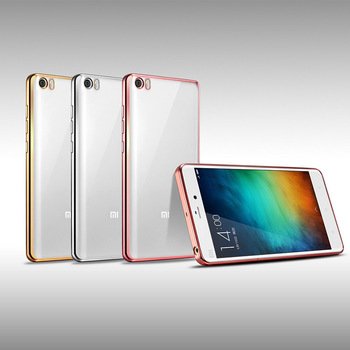 Microsonic Xiaomi Mi5 Prime Kılıf Skyfall Transparent Clear Gümüş