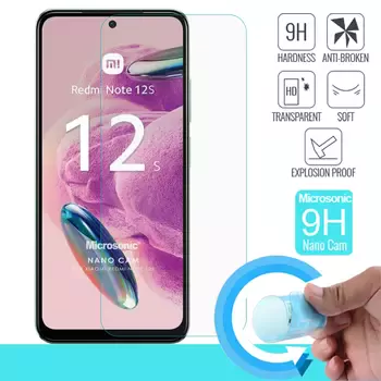Microsonic Xiaomi Redmi Note 12S Nano Glass Cam Ekran Koruyucu