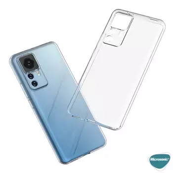 Microsonic Xiaomi Mi 12T Kılıf Transparent Soft Şeffaf