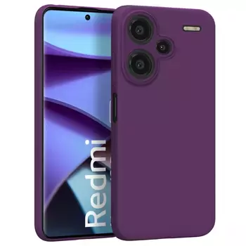 Microsonic Matte Silicone Xiaomi Redmi Note 13 Pro Plus 5G Kılıf Mor