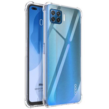 Microsonic Oppo Reno 4 Lite Kılıf Anti Shock Silikon Şeffaf