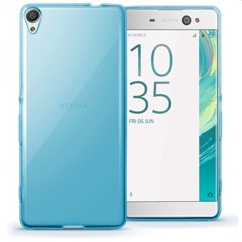 CaseUp Sony Xperia XA Ultra Kılıf Transparent Soft Mavi