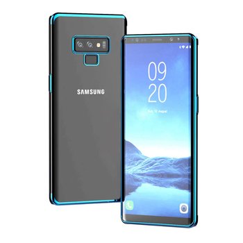 Microsonic Samsung Galaxy Note 9 Kılıf Skyfall Transparent Clear Mavi