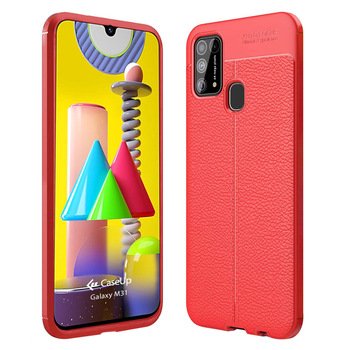 CaseUp Samsung Galaxy M31 Kılıf Niss Silikon Kırmızı