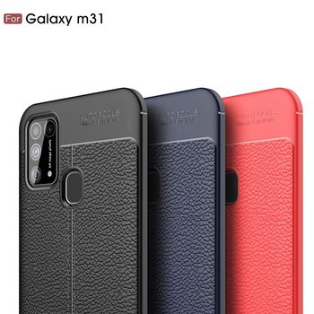 CaseUp Samsung Galaxy M31 Kılıf Niss Silikon Kırmızı