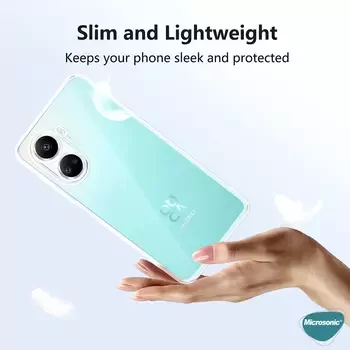 Microsonic Huawei Nova 10 SE Kılıf Transparent Soft Şeffaf