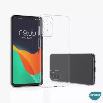 Microsonic Samsung Galaxy M13 Kılıf Transparent Soft Şeffaf