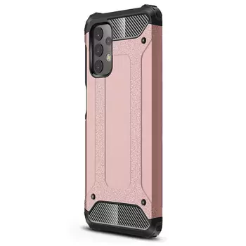 Microsonic Samsung Galaxy A32 4G Kılıf Rugged Armor Rose Gold