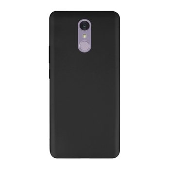 Microsonic LG Q7 Kılıf Matte Silicone Siyah