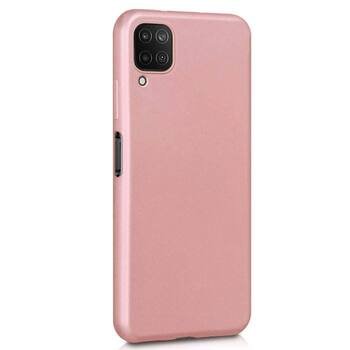 Microsonic Samsung Galaxy M22 Kılıf Matte Silicone Rose Gold