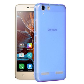 Microsonic Lenovo Vibe K5 Kılıf Transparent Soft Mavi